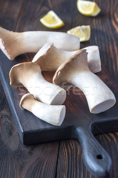 King oyster mushrooms Stock photo © Alex9500