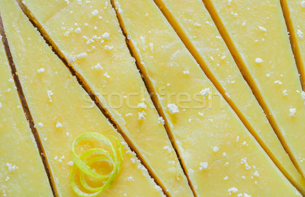 Lemon tart Stock photo © Alex9500