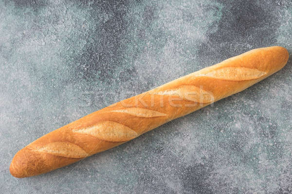 Baguette on the wooden background Stock photo © Alex9500