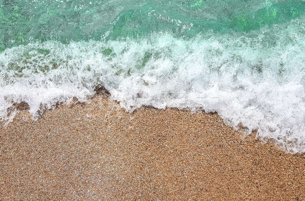 Ocean wave on sandy beach Stock photo © Alex9500