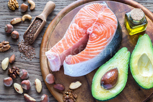 Food with Omega-3 fats Stock photo © Alex9500