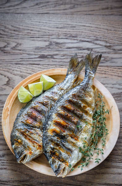 Grilled Dorade Royale Fish Stock photo © Alex9500