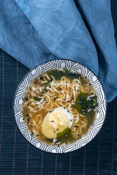 Bowl of ramen soup Stock photo © Alex9500