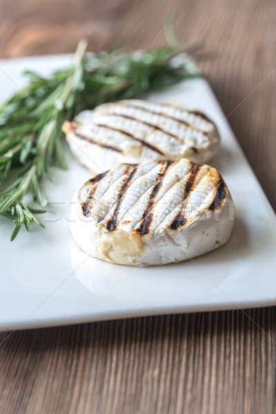 Grilled Camembert cheese with fresh rosemary Stock photo © Alex9500