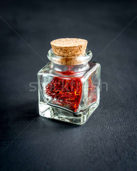 Saffron in the vial Stock photo © Alex9500