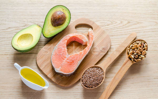 Food with unsaturated fats Stock photo © Alex9500