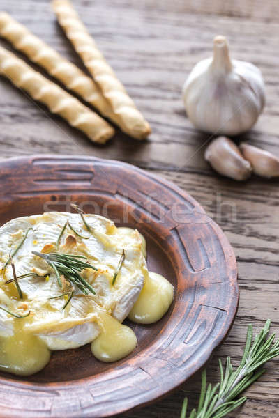 Camembert queso pan cabeza de oliva Foto stock © Alex9500