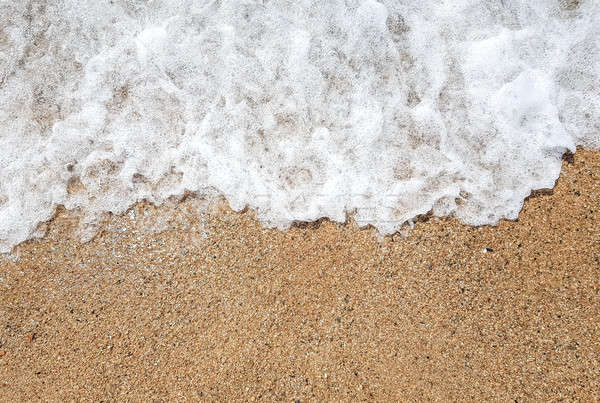 Ocean wave on sandy beach Stock photo © Alex9500