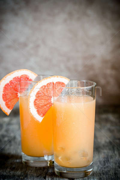 Grapefruit tequila koktél buli üveg nyár Stock fotó © Alex9500