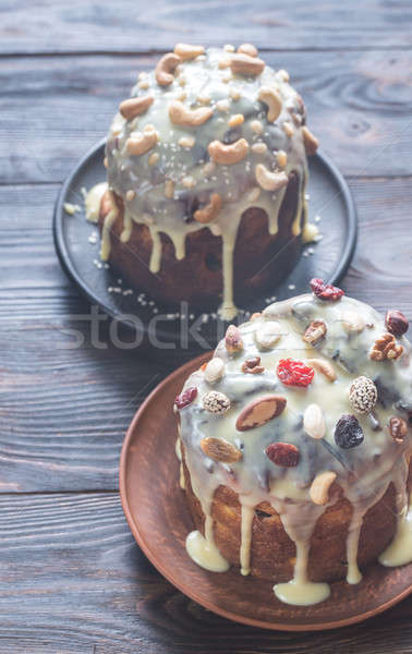 Homemade panettone Stock photo © Alex9500