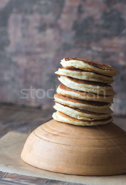 Stack of pancakes Stock photo © Alex9500
