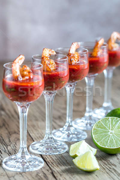 Prawn cocktails Stock photo © Alex9500