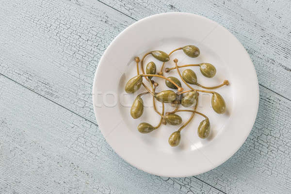 Capers on the plate Stock photo © Alex9500
