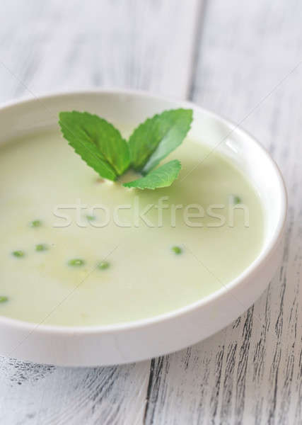 Creme sopa comida fundo almoço Foto stock © Alex9500
