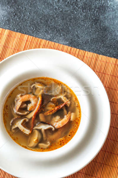 Thai miam soupe alimentaire herbe Photo stock © Alex9500