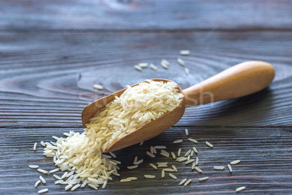 [[stock_photo]]: évider · basmati · riz · vert · couleur · indian