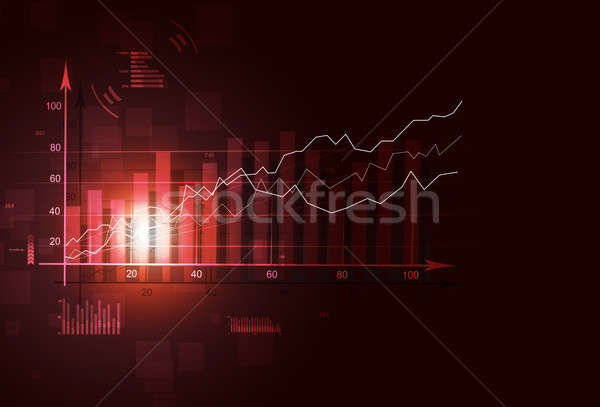 Finance Business Diagram Stock photo © alexaldo