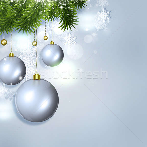 Bright Holiday Christmas Background Stock photo © alexaldo