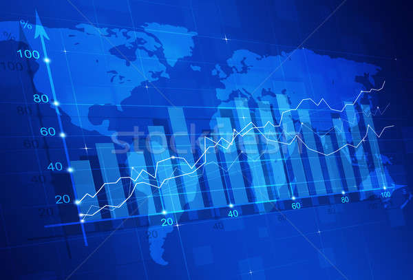 Stock Market Finance Diagram Stock photo © alexaldo