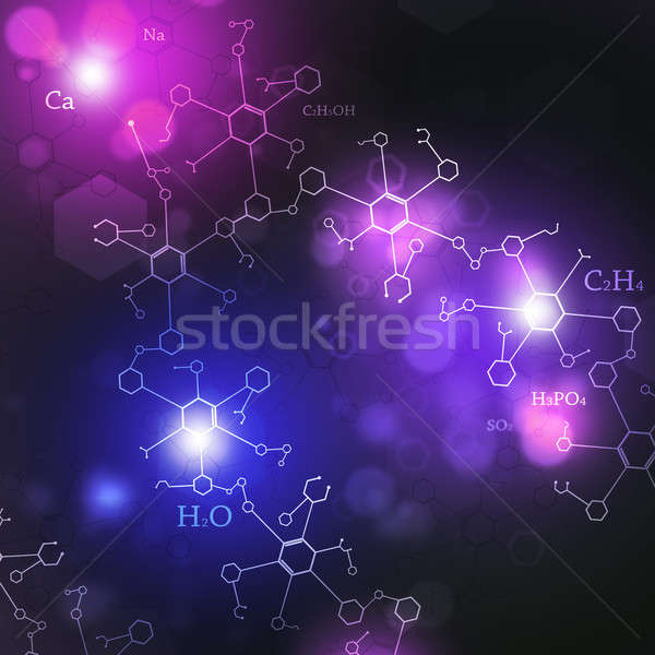 Multicolor Science Background Stock photo © alexaldo