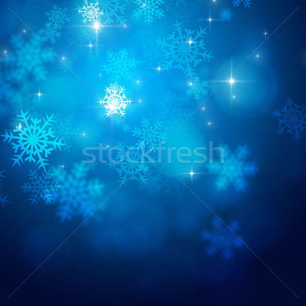 Xmas Snow Lights Stock photo © alexaldo