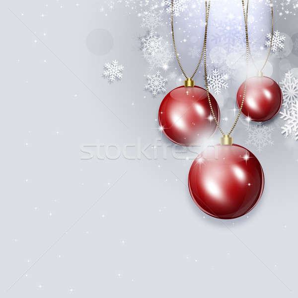 Foto stock: Vacaciones · navidad · invierno · rojo · Navidad