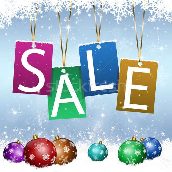 Xmas Sales Time Stock photo © alexaldo