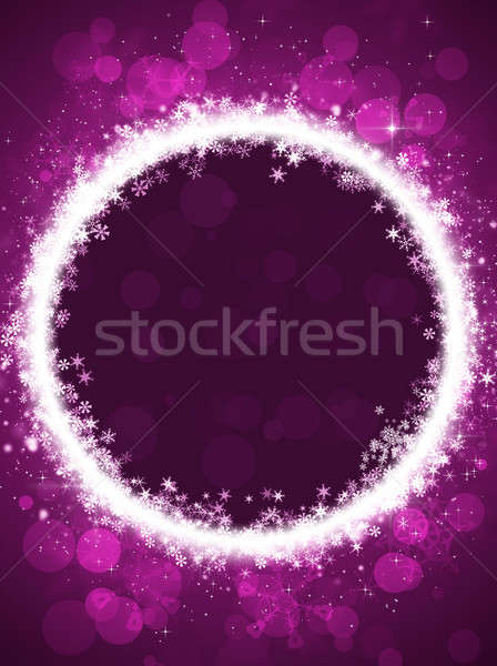 Xmas Circle Stock photo © alexaldo