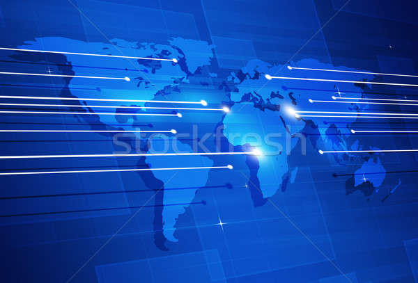 всемирный современных связи бизнеса Сток-фото © alexaldo