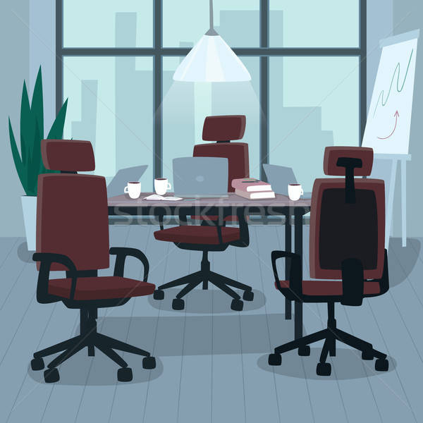 Empty open workspace for multiple employees Stock photo © alexanderandariadna