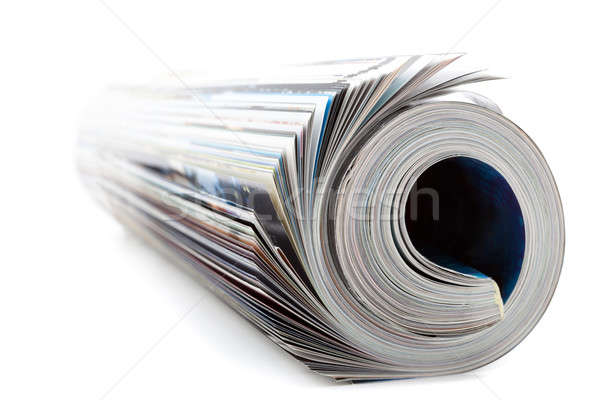 rolled magazine Stock photo © alexandkz