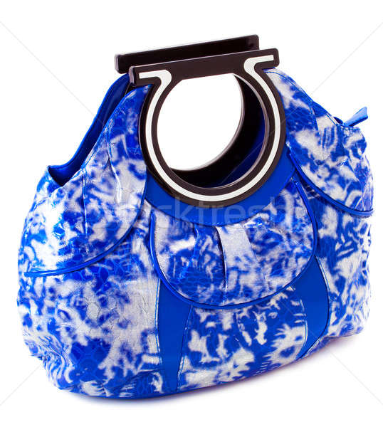 Femme sac isolé blanche femmes fond [[stock_photo]] © alexandkz