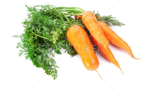 Fresh carrots  isolated on white background Stock photo © alexandkz
