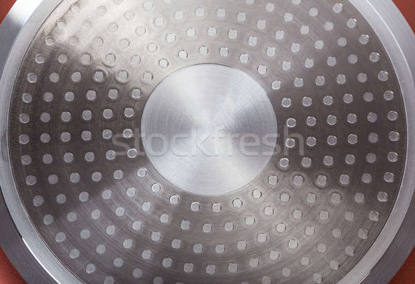 抽象的な テクスチャ 金属面 ボトム パン 背景 ストックフォト © alexandkz