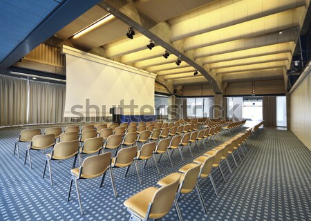 Wnętrza konferencji sali lokalizacja działalności Zdjęcia stock © alexandre_zveiger