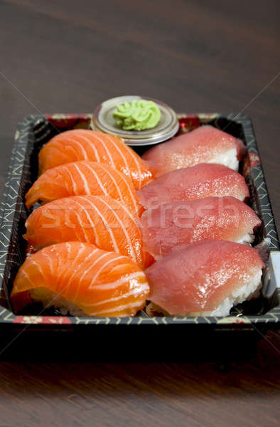 sushi isolated plate Stock photo © alexandre_zveiger