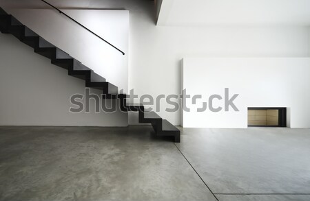 modern apartment, design loft Stock photo © alexandre_zveiger