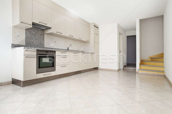 Interior clássico rústico apartamento cozinha casa interior Foto stock © alexandre_zveiger