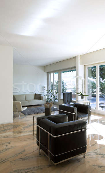 Arquitetura moderno casa interior casa sala de estar Foto stock © alexandre_zveiger
