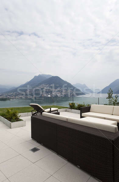 veranda of modern house Stock photo © alexandre_zveiger