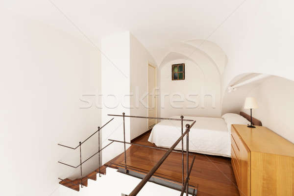 インテリア ホーム いい ベッド 単純な ストックフォト © alexandre_zveiger