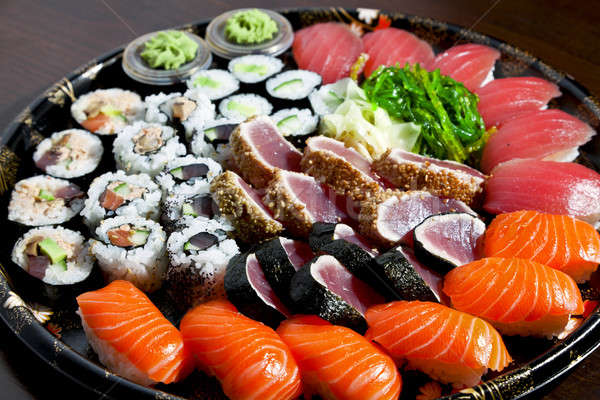 sushi isolated plate Stock photo © alexandre_zveiger