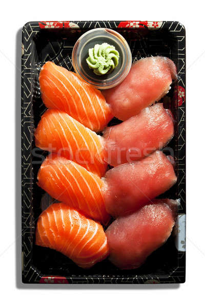 sushi isolated plate Stock photo © alexandre_zveiger