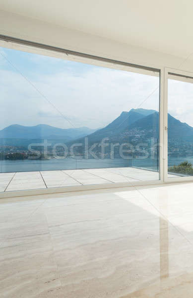 Beautiful penthouse, empty living room Stock photo © alexandre_zveiger