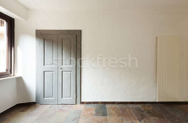 Foto stock: Interior · rústico · casa · fechado · porta · casa