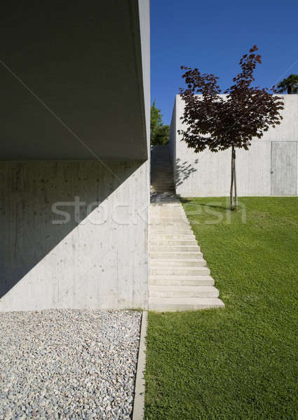 detail of modern beton house Stock photo © alexandre_zveiger