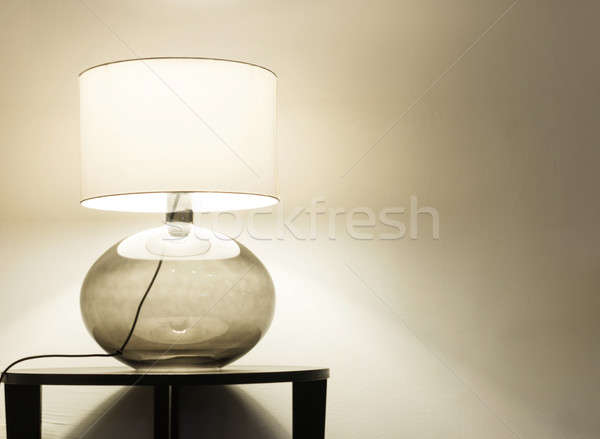 Interior, table lamp Stock photo © alexandre_zveiger