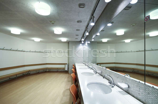 Stock photo: dressing room tidy and stylish in a building for business meetin
