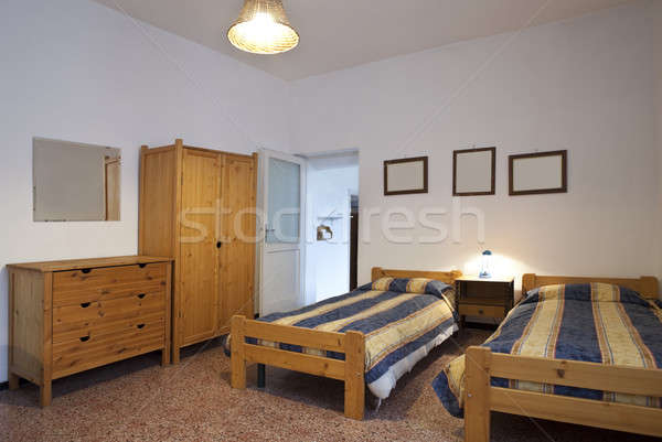 vintage bedroom interior Stock photo © alexandre_zveiger