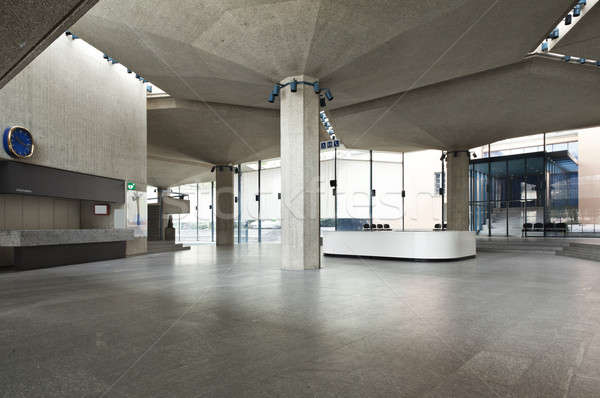 Modern beton building for public events, indoor Stock photo © alexandre_zveiger